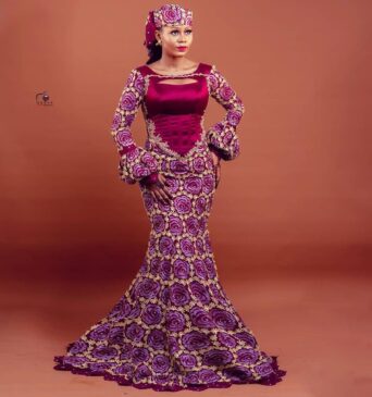 Latest Ankara Styles: Beautiful Long Gown Styles. - Ladeey