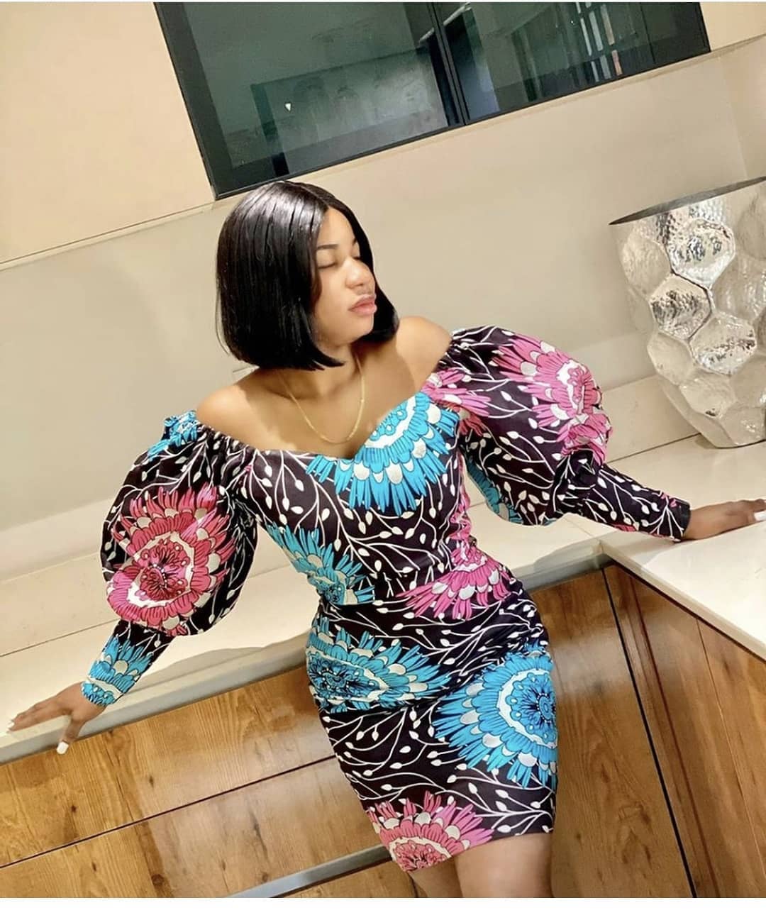 Latest and Smart Ankara Short Gown Styles. - Ladeey