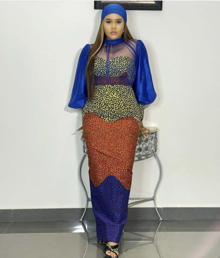 Latest Ankara Long Gown Styles 2021 for Ladies - Ladeey