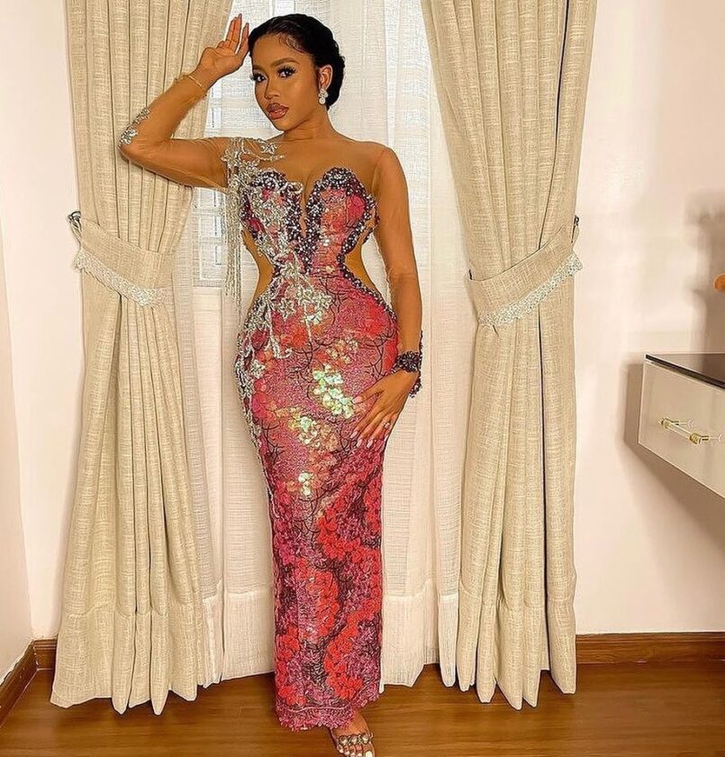 Latest Aso Ebi Gown Style
