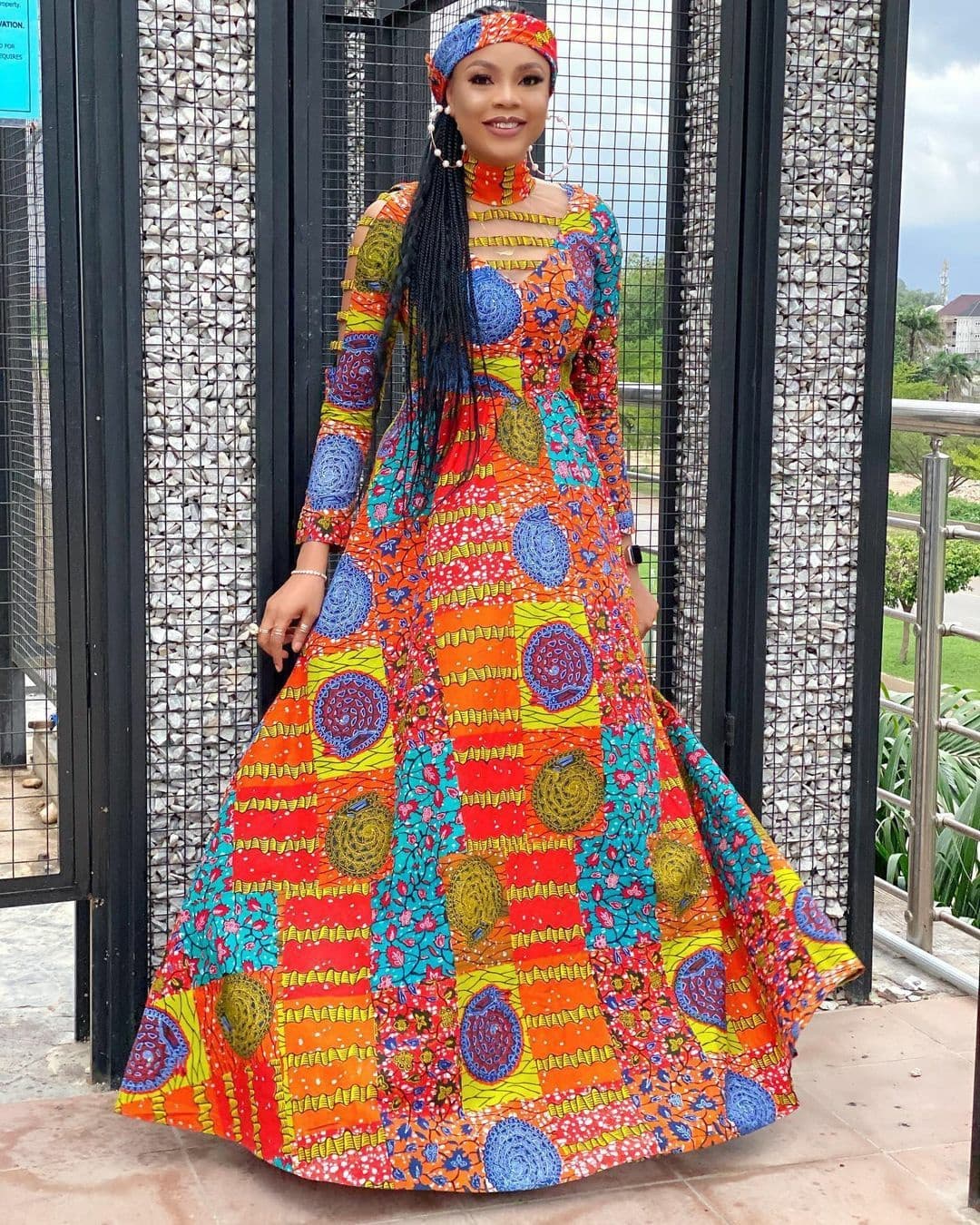 Latest and Simple Ankara Gown Styles 2021. - Ladeey