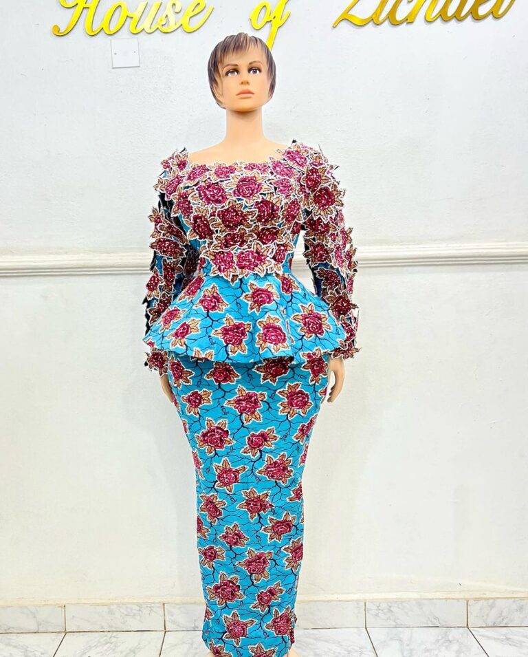 2021/2022 Latest Ankara Skirt and Blouse Styles. - Ladeey