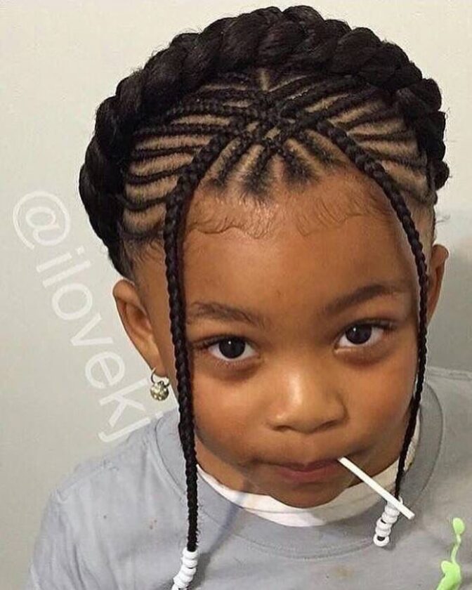 Latest and Beautiful Hairstyles for Kids 2021/2022. - Ladeey