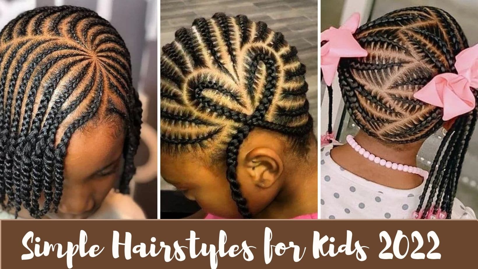 Beautiful and Simple Hairstyles for Kids 2022. - Ladeey
