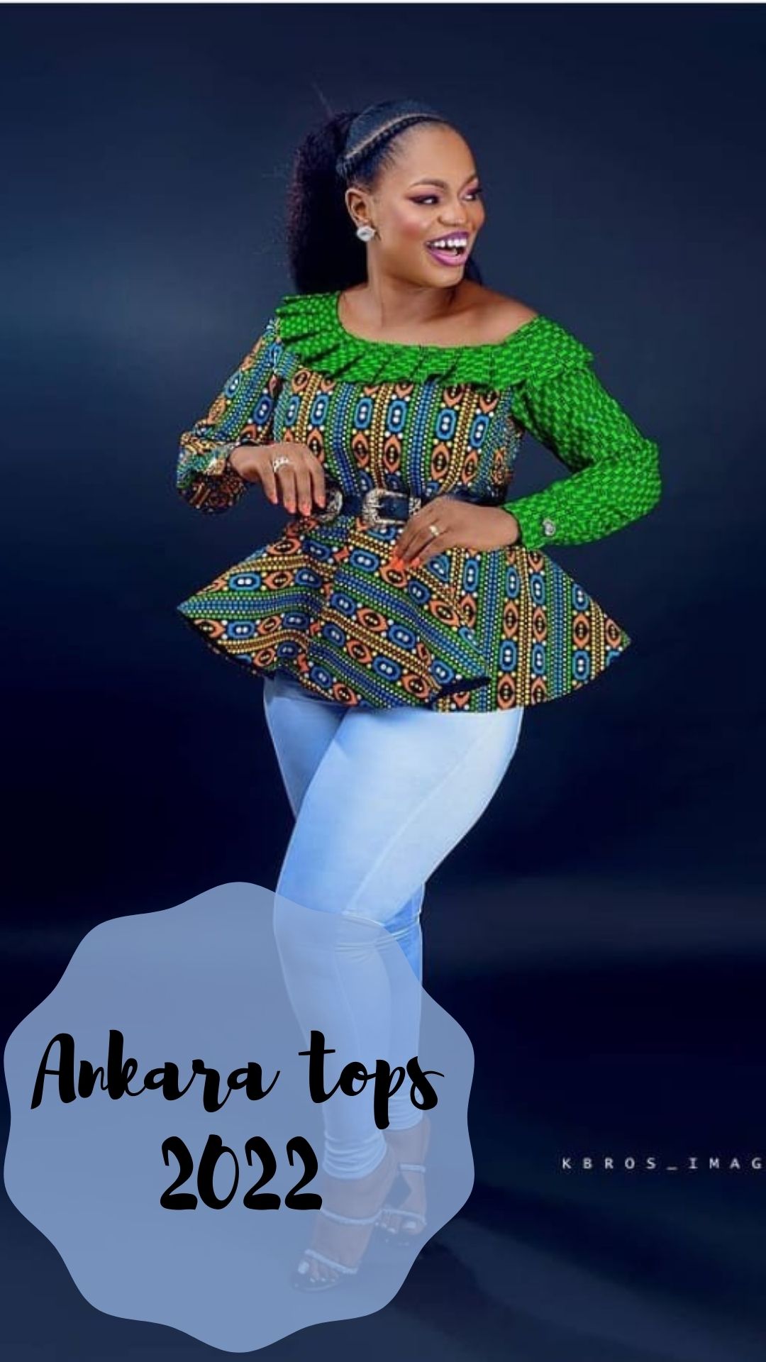 Latest and Unique Casual Ankara Tops for Ladies 2022. - Ladeey