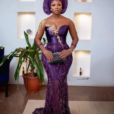 Latest and Best Aso Ebi Styles 2022 for Ladies. - Ladeey