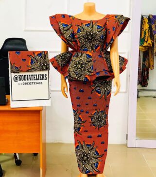 Latest Ankara Skirt and Blouse Styles 2022. - Ladeey