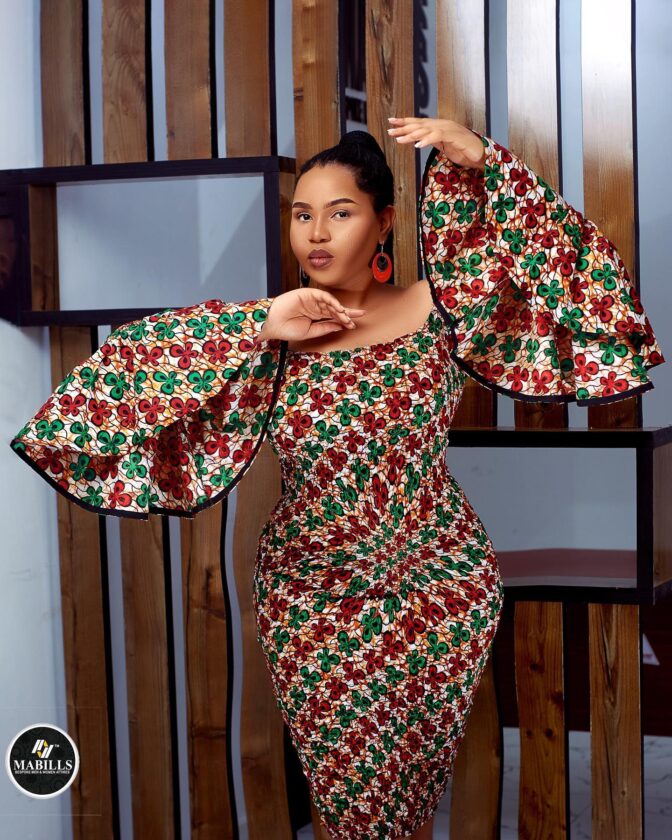 Latest and Simple Ankara Gown Styles 2022  Ladeey