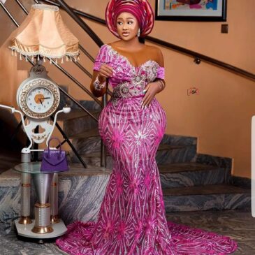 2022 Latest Asoebi Styles for Wedding Guests. - Ladeey