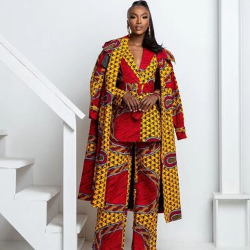 Exclusive Ankara Trouser and Jumpsuit Styles 2022 for Ladies. - Ladeey