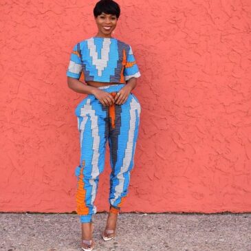 Exclusive Ankara Trouser and Jumpsuit Styles 2022 for Ladies. - Ladeey