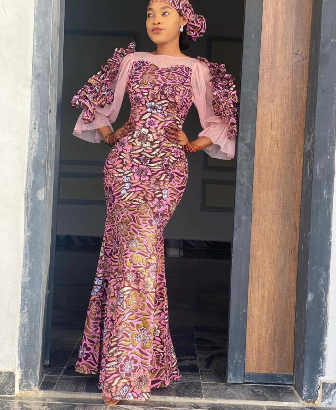Fascinating and Amazing Ankara Long Gown Styles For ChurchParties