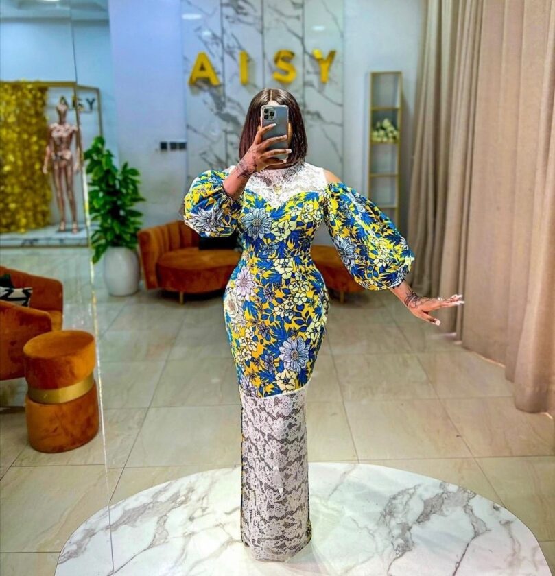 Classy Ankara Long Gown Styles for Ladies