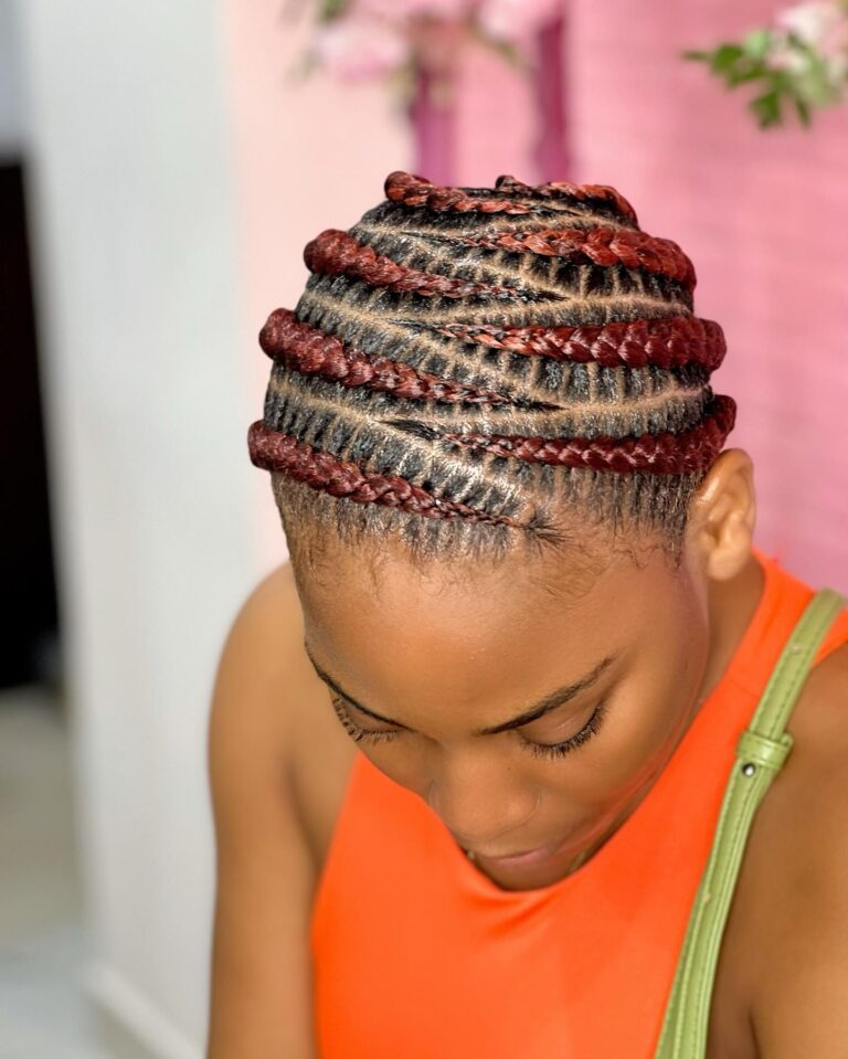 2022 Latest And Classy Cornrow Styles For Ladies Ladeey