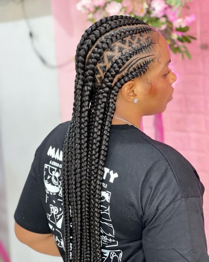 2022 Latest and Trendy Ghana-Weaving Hairstyles. - Ladeey