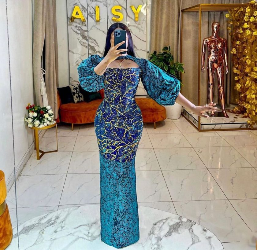 Ankara Gown Style