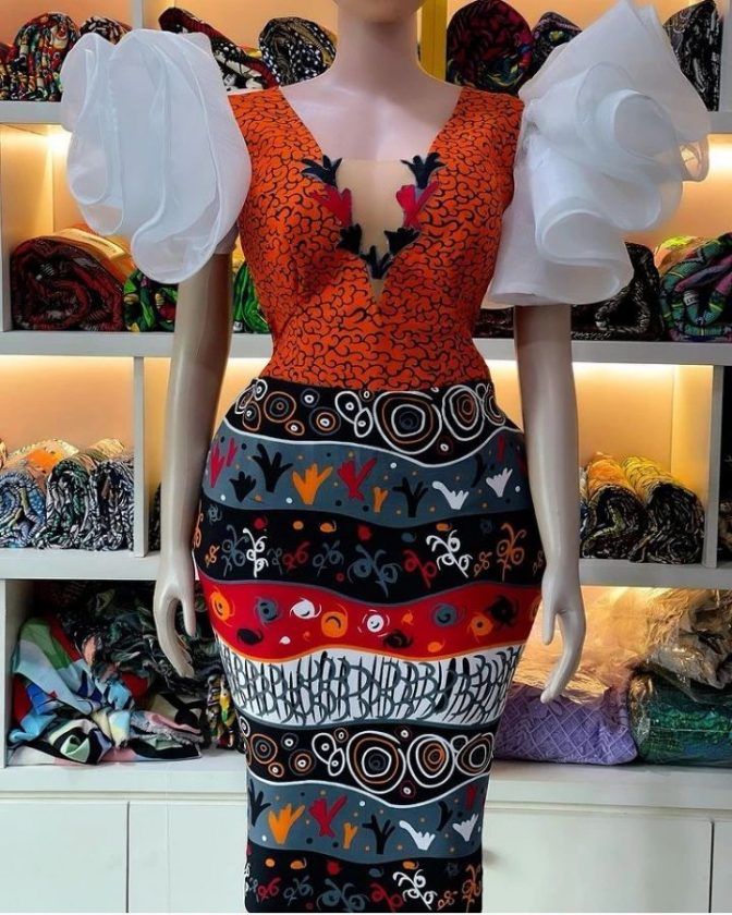 Ankara Gown Style