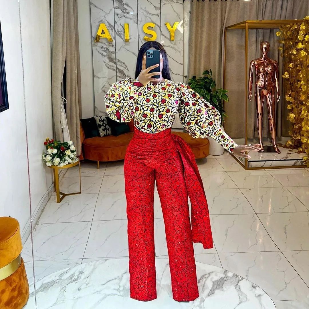 Latest and Best Ankara Trouser and Top Styles 2022. - Ladeey