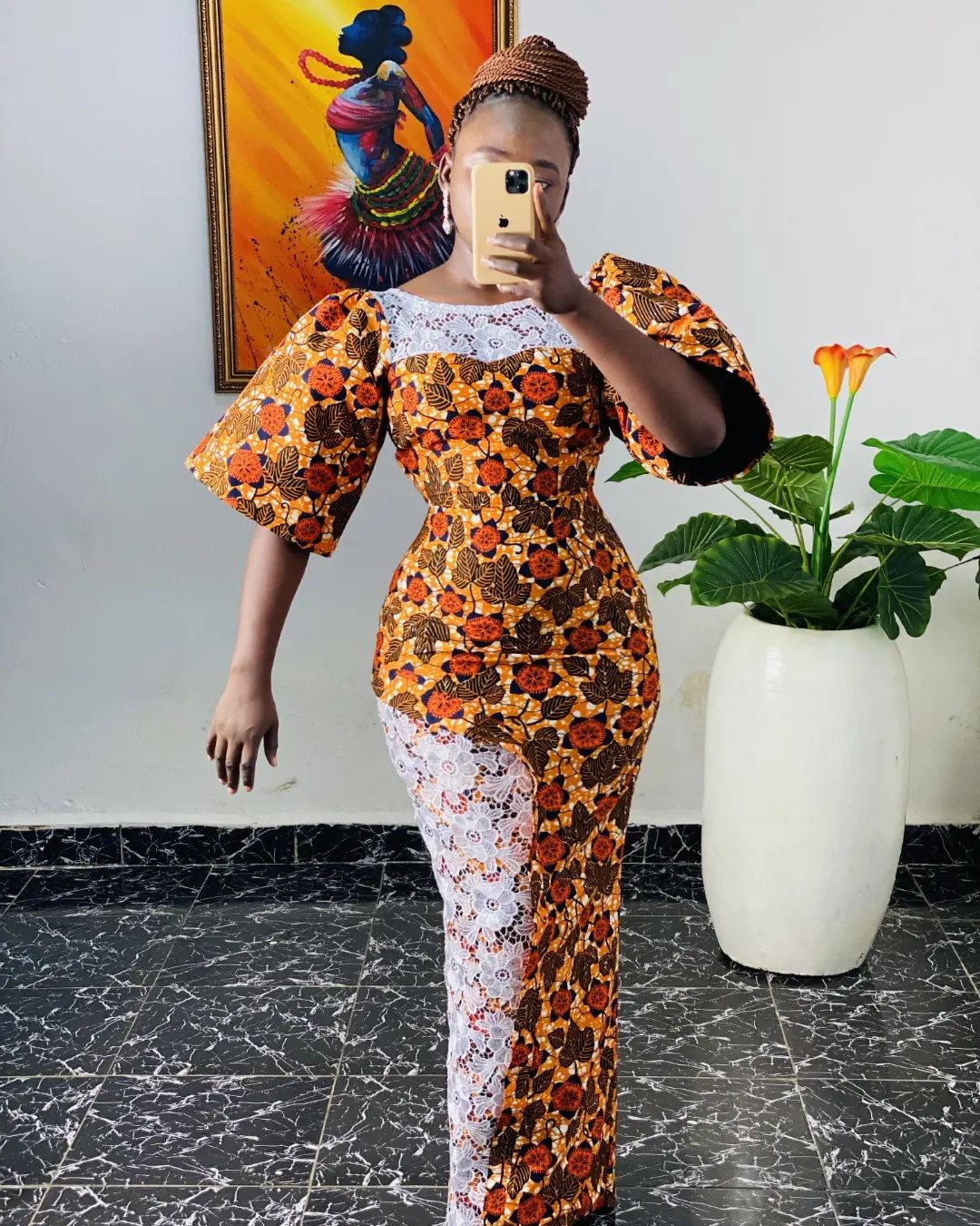 2022 Latest and Adorable Ankara Gown Styles. - Ladeey