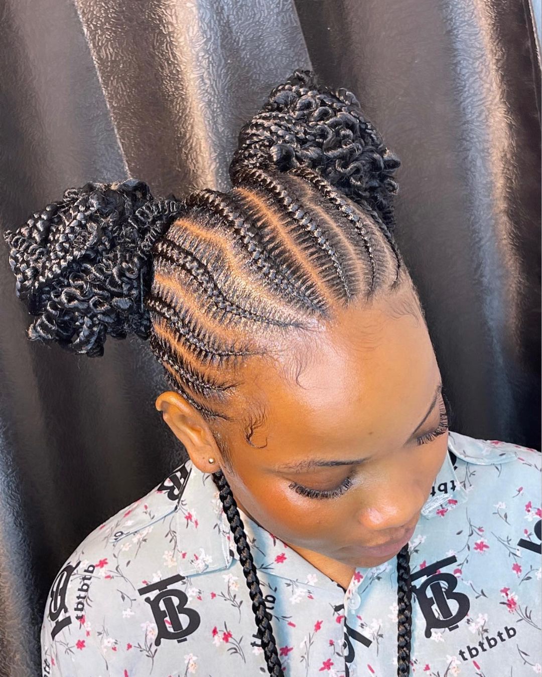 Beautiful Cornrow Hairstyles For Ladies 2022 Ladeey 2983