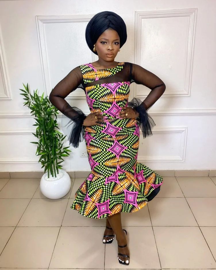 2022 Latest Ankara Short Gown Styles for Ladies. - Ladeey