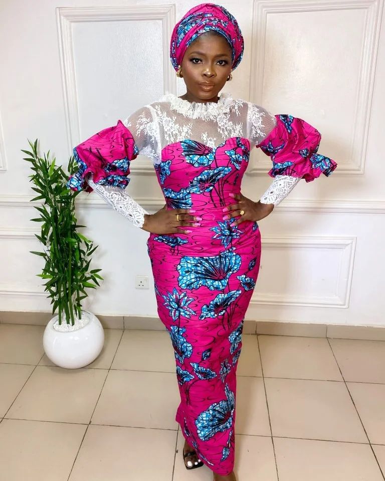 2022 Latest and Smart Ankara Gown Styles for Ladies. - Ladeey