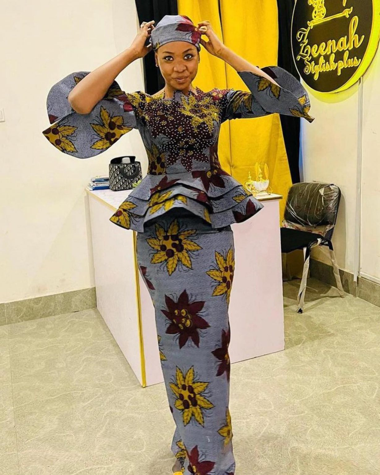 Latest Ankara Skirt and Blouse Styles 2022 for Women. - Ladeey