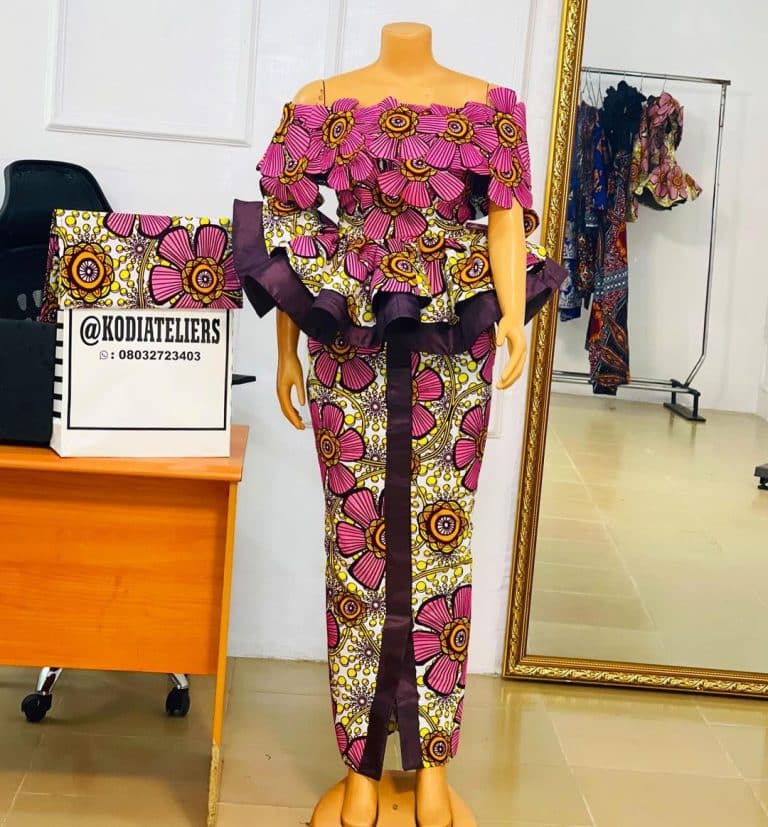 Latest Ankara Skirt and Blouse Styles for Women 2022. - Ladeey