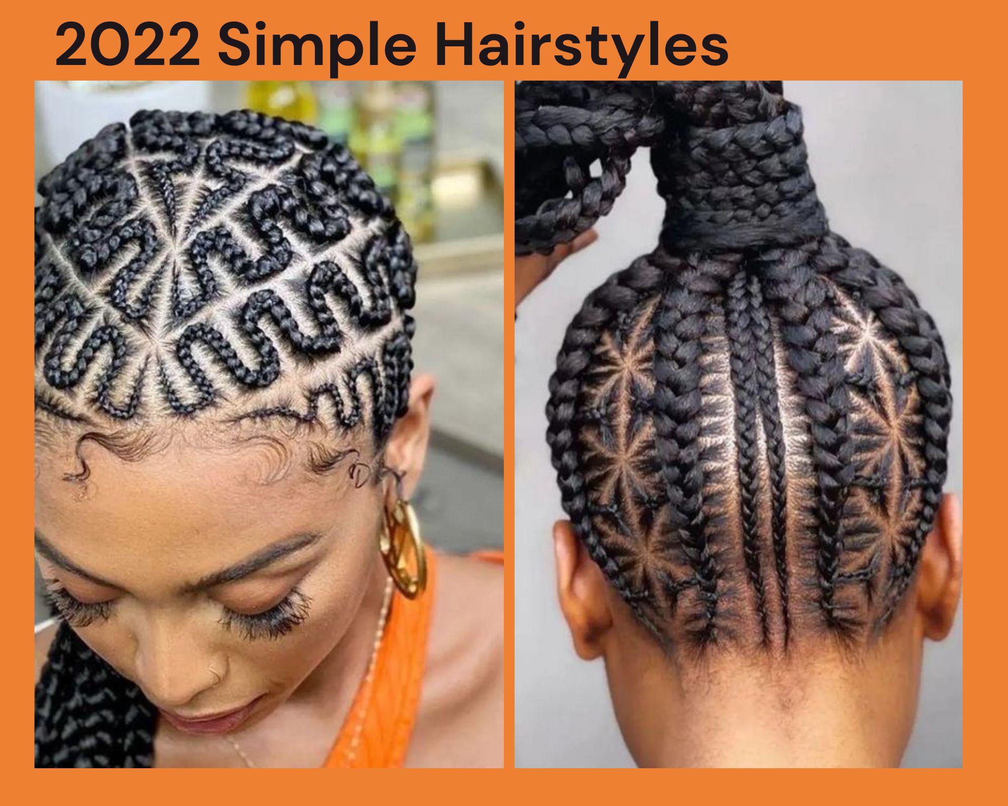 easy hairstyles for natural hair - Ladeey