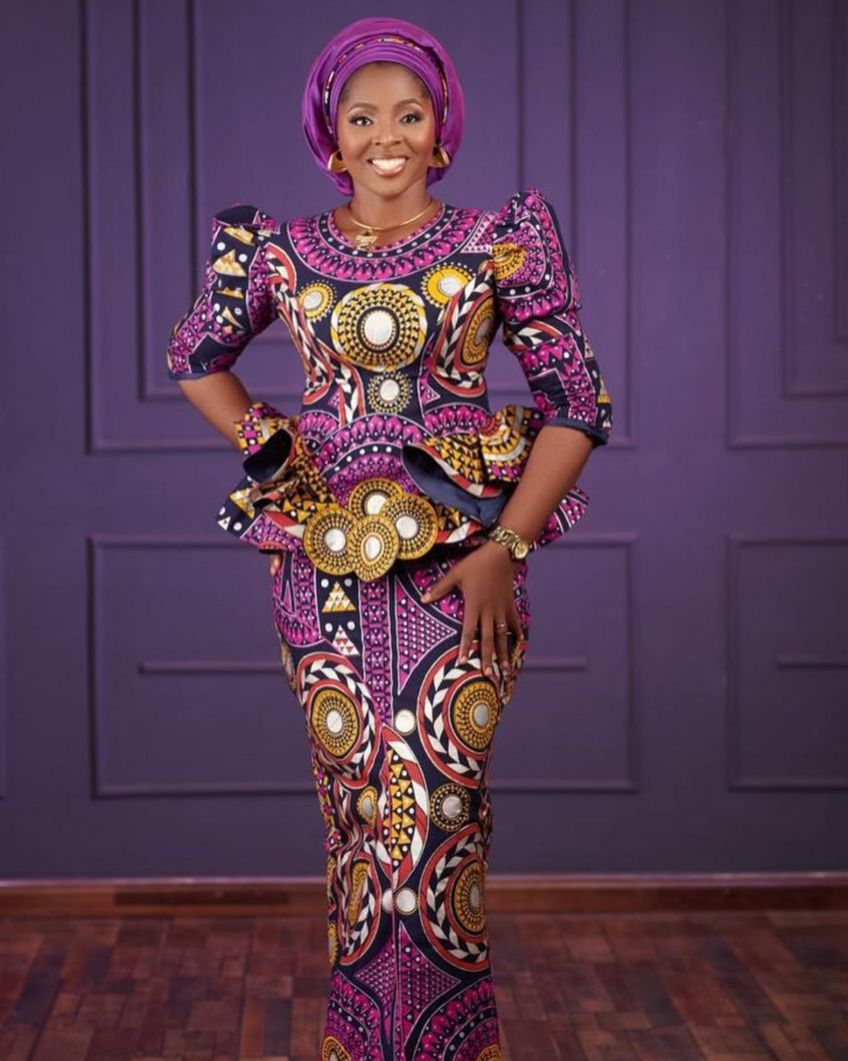 Latest and Best Ankara Skirt and Blouse 2022 for Women. - Ladeey