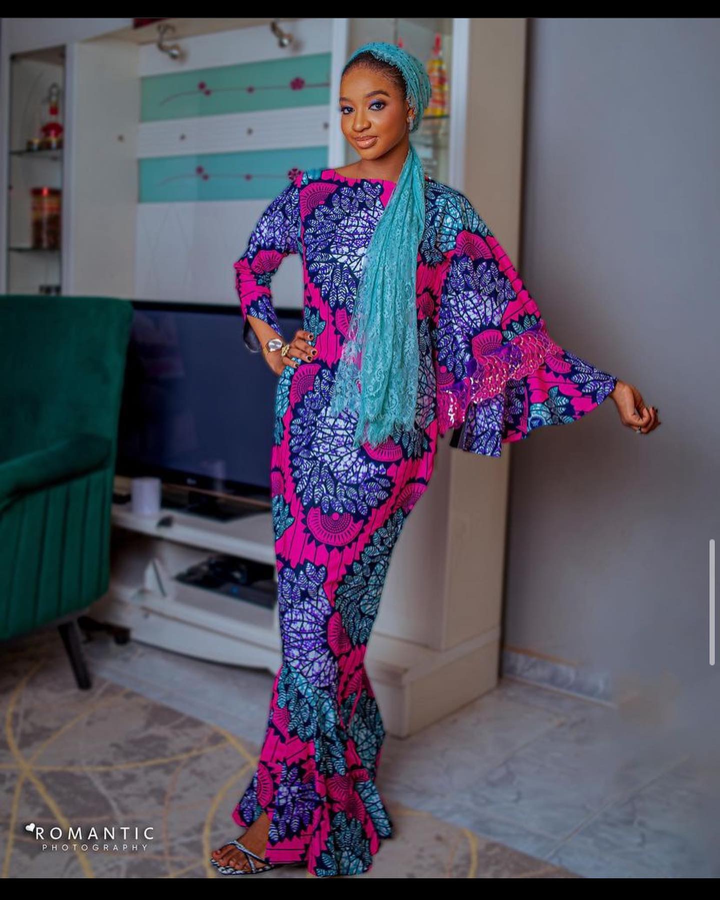 2022 Ankara Styles: Latest and Simple Gown Styles. - Ladeey