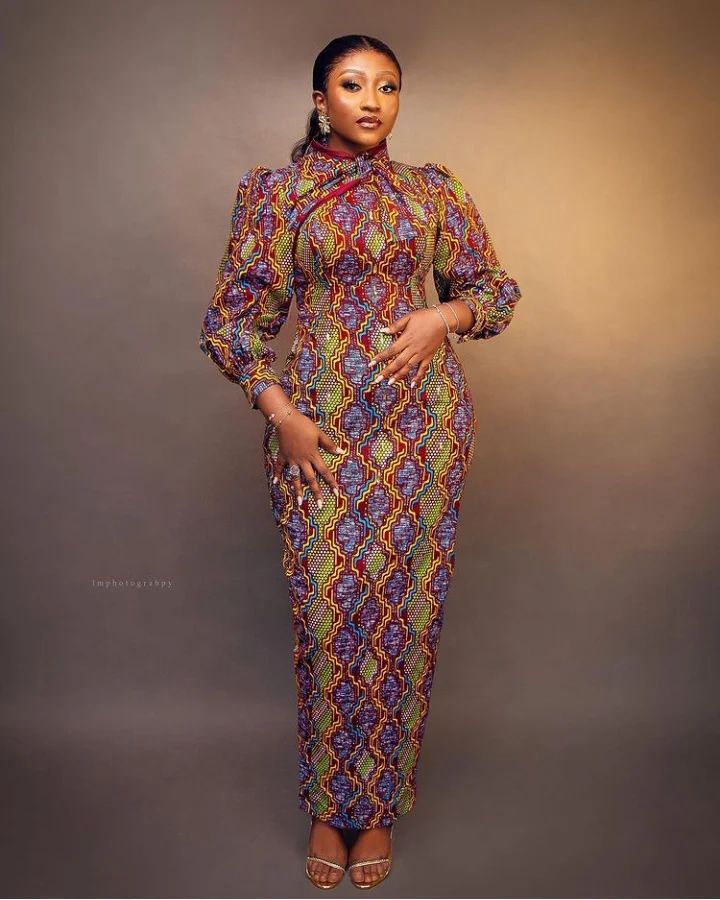 2022 Ankara Styles: Latest and Simple Gown Styles. - Ladeey