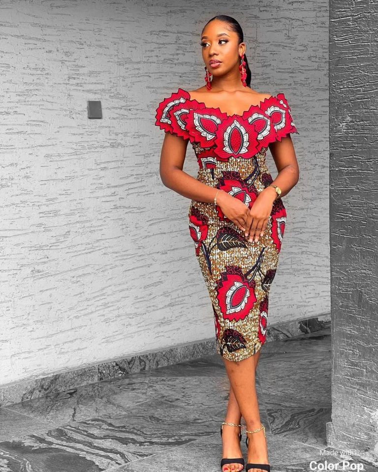 Classy and Latest Ankara Short Gown Styles 2022. - Ladeey