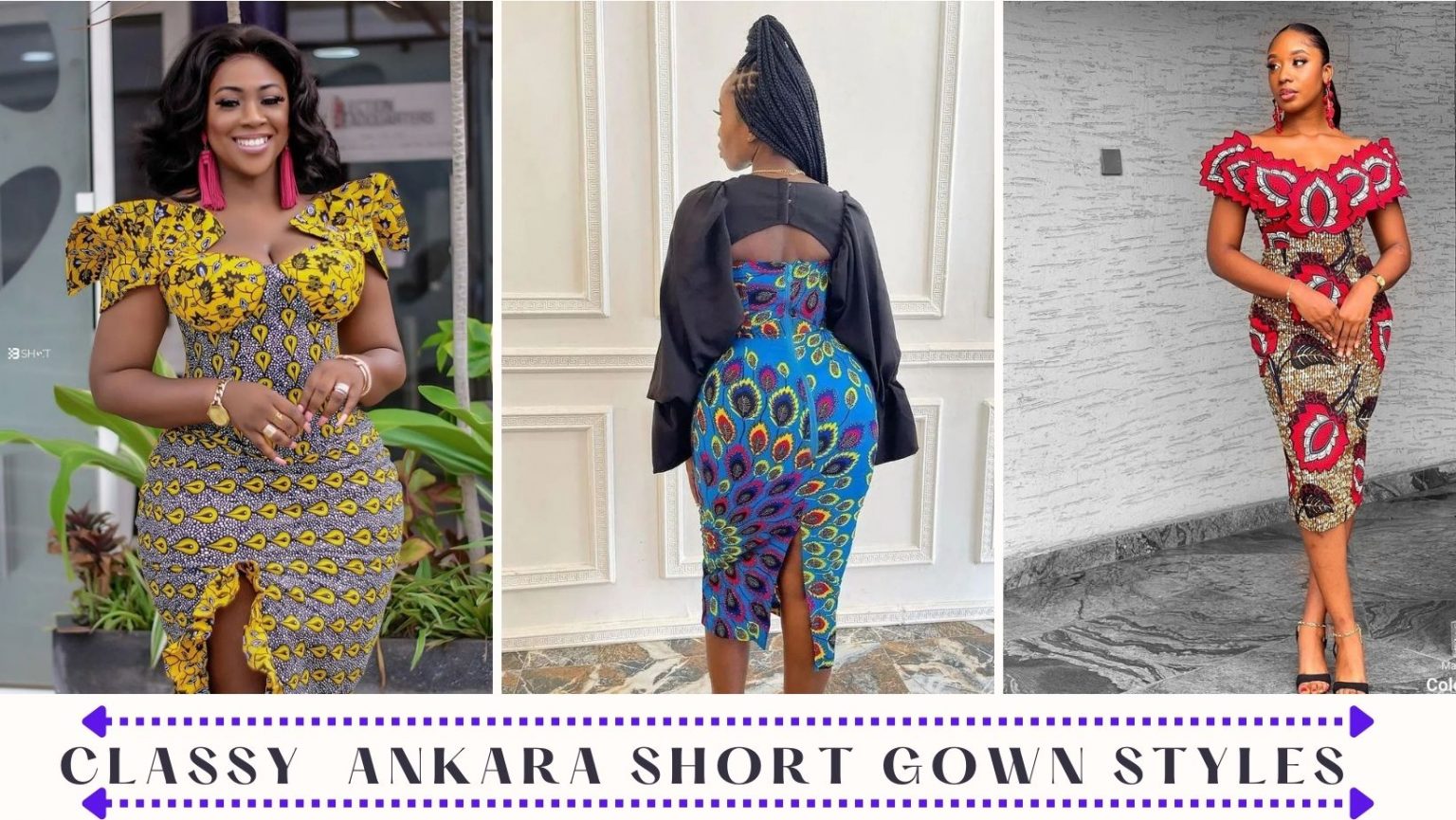 Classy And Latest Ankara Short Gown Styles 2022 Ladeey