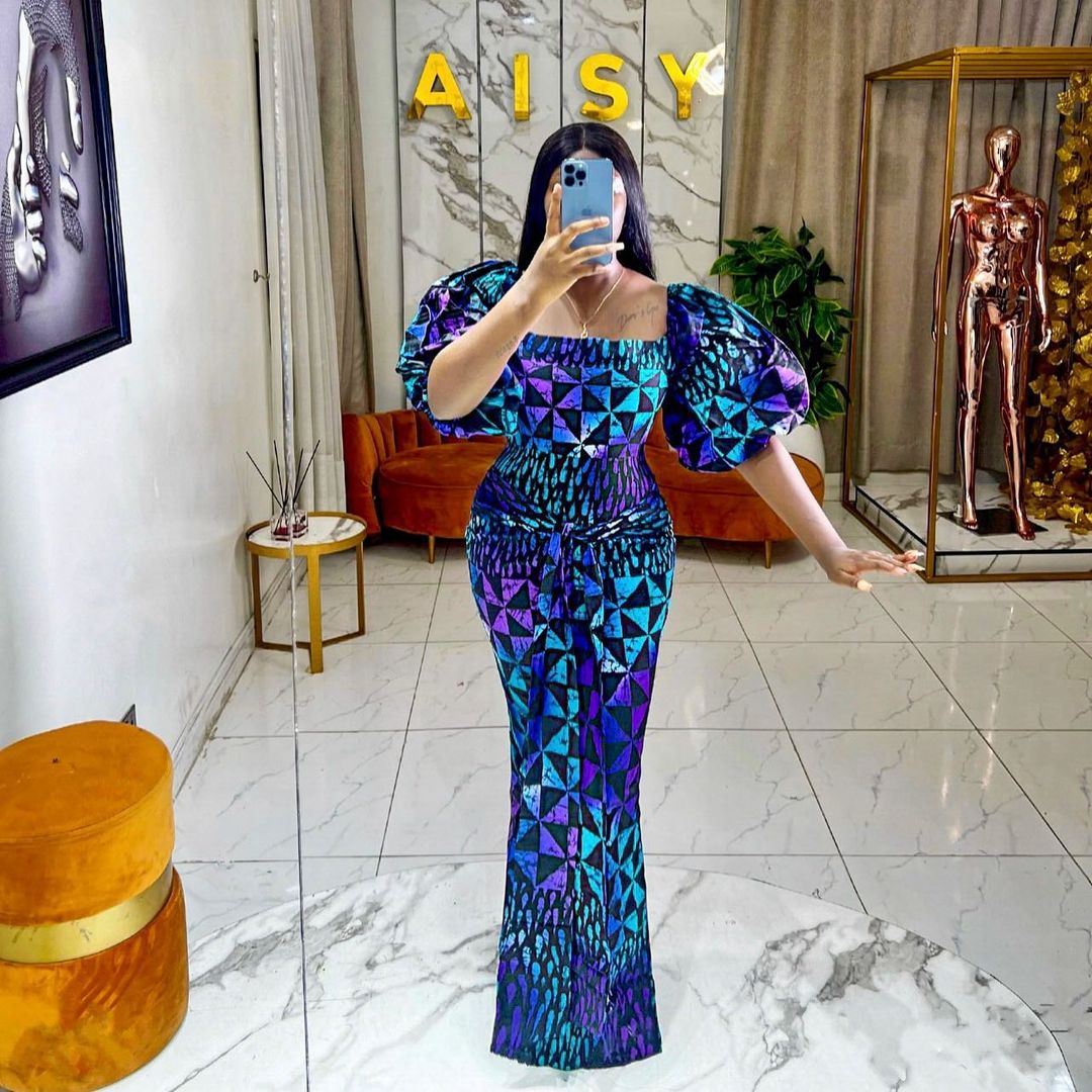 Latest and Simple Ankara Gown Styles 2022. - Ladeey