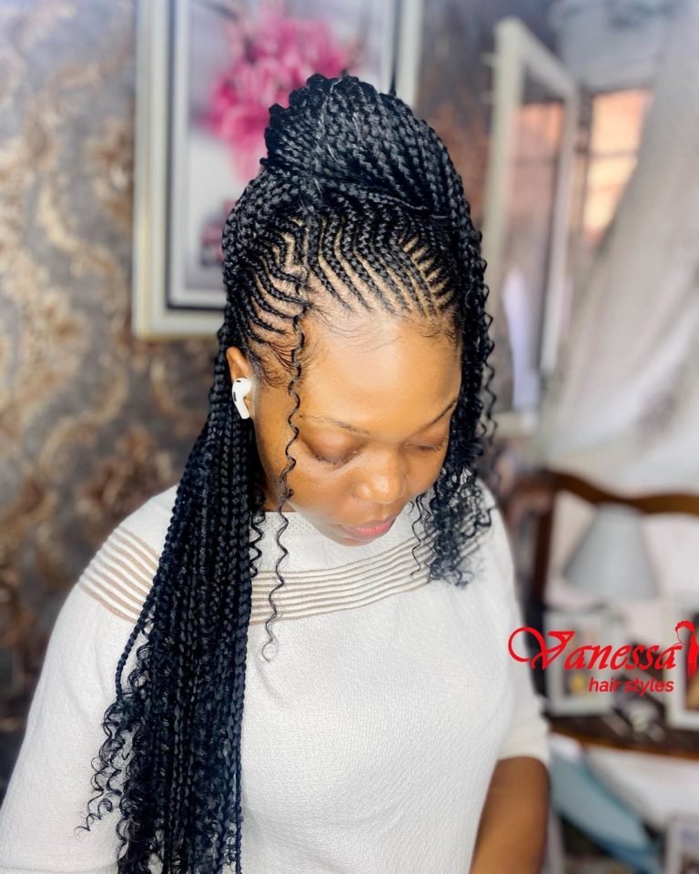 2022 Latest and Best Cornrow Hairstyles - Ladeey