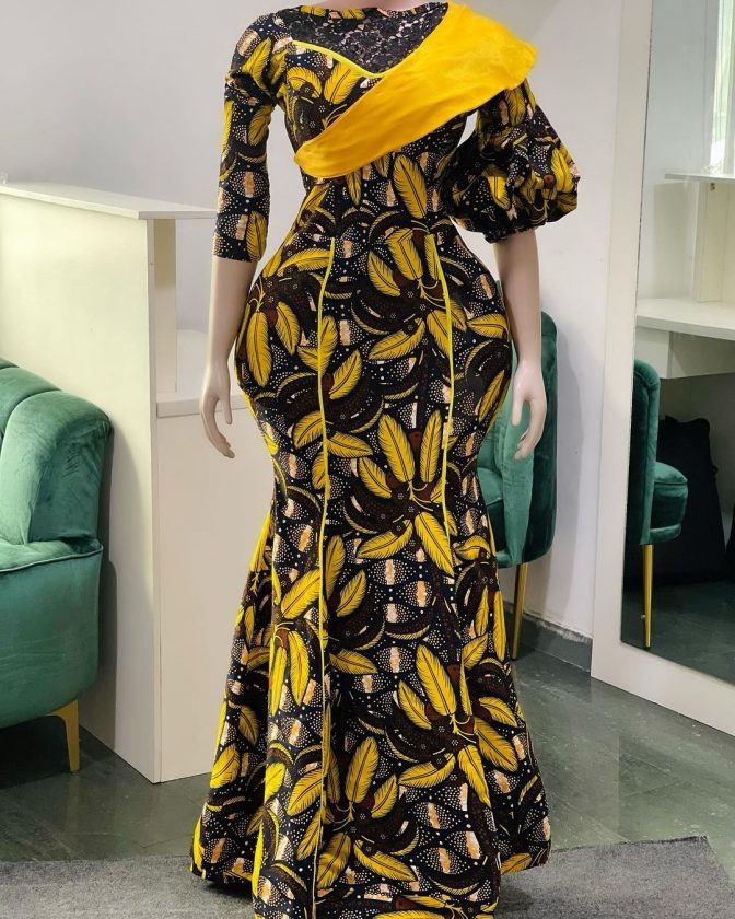 Exclusive Ankara Gown Styles for Women 2022/2023.