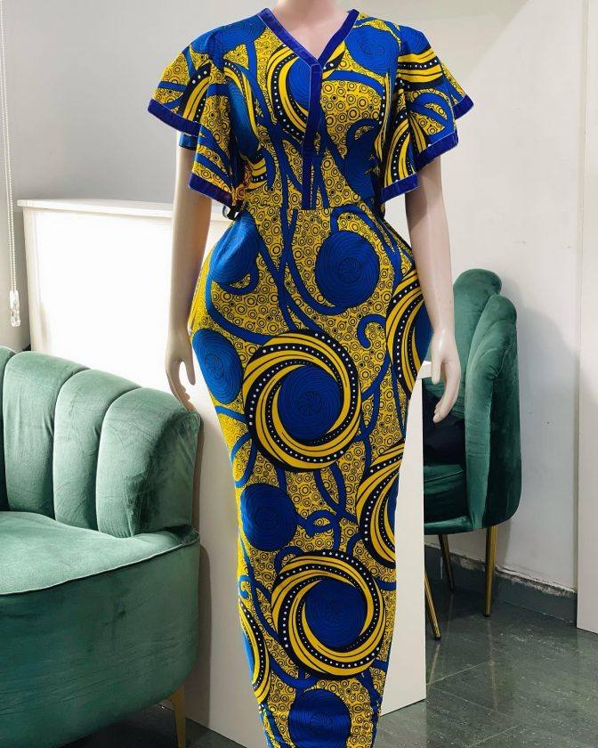 Exclusive Ankara Gown Styles for Women 2022/2023.