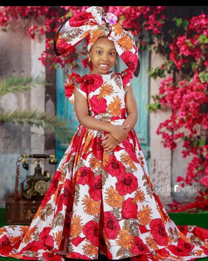 Beautiful and Best Ankara Dress for kids - Ladeey