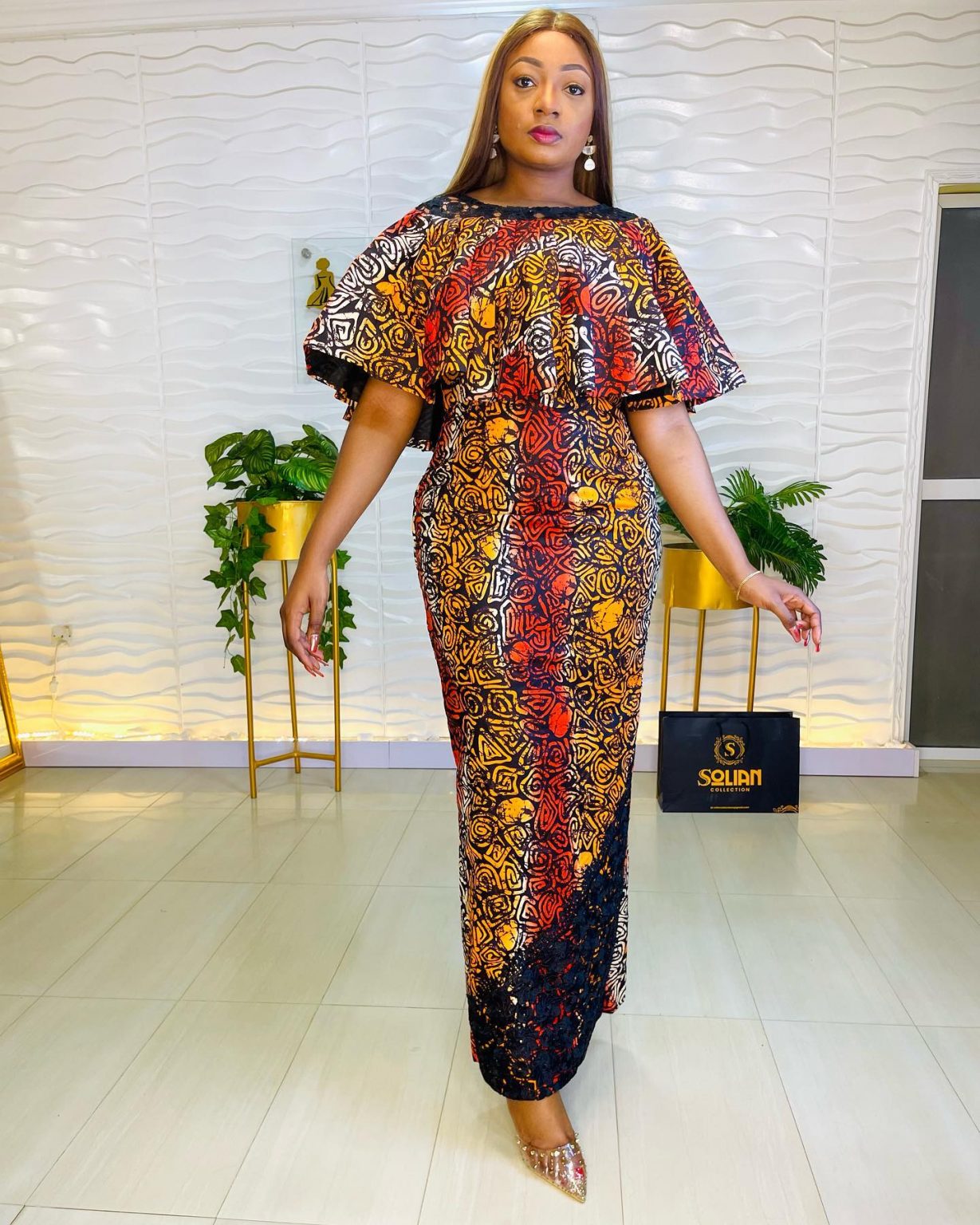 Latest Ankara Gown Styles for Special Occasions. - Ladeey