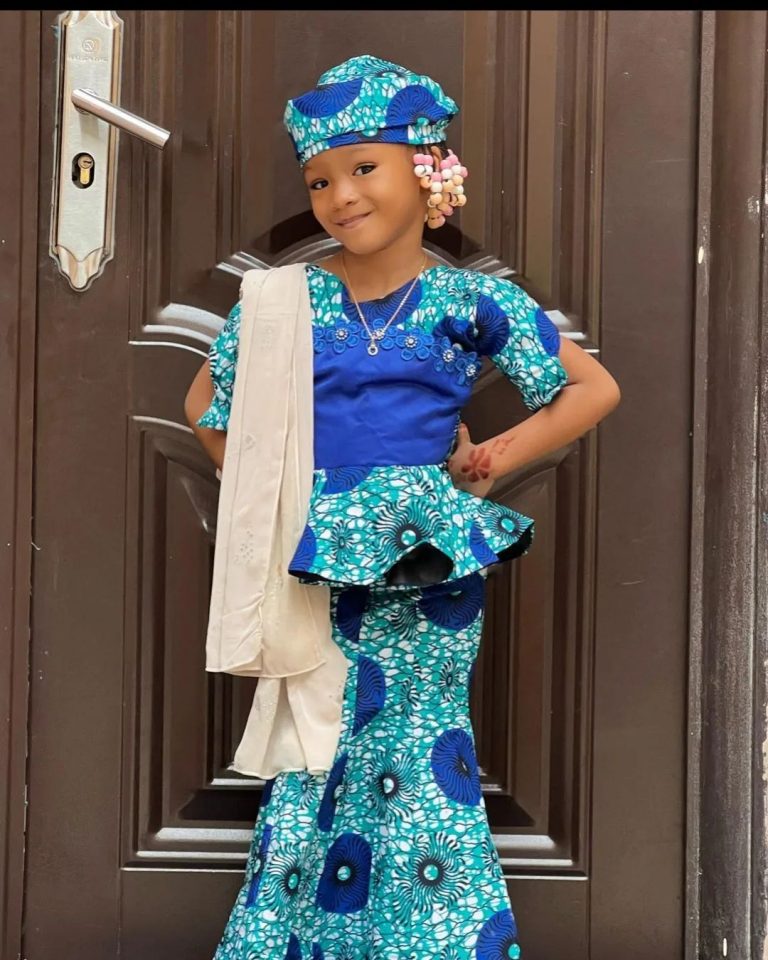 Beautiful and Best Ankara Dress for kids - Ladeey