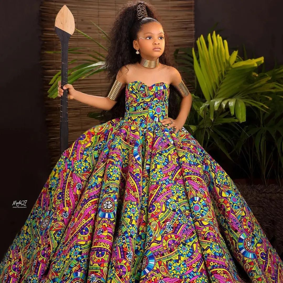 Beautiful and Best Ankara Dress for kids - Ladeey