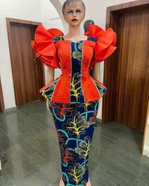 2023 Latest and Best Ankara Skirt and Blouse Styles. - Ladeey