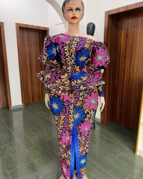 2023 Latest and Best Ankara Skirt and Blouse Styles. - Ladeey