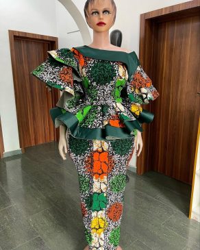 2023 Latest and Best Ankara Skirt and Blouse Styles. - Ladeey