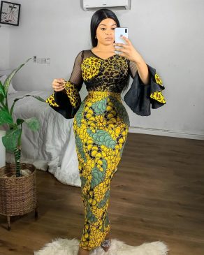 Latest and Smart Ankara Long Gown Styles 2023. - Ladeey