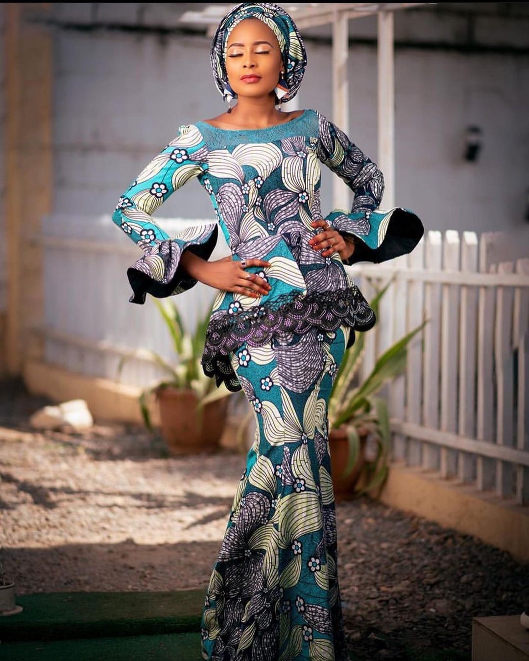 Latest and Best Ankara Skirt and Blouse Styles. - Ladeey