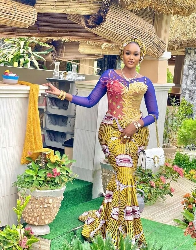 Latest classy ankara long gown styles for ladies 2022