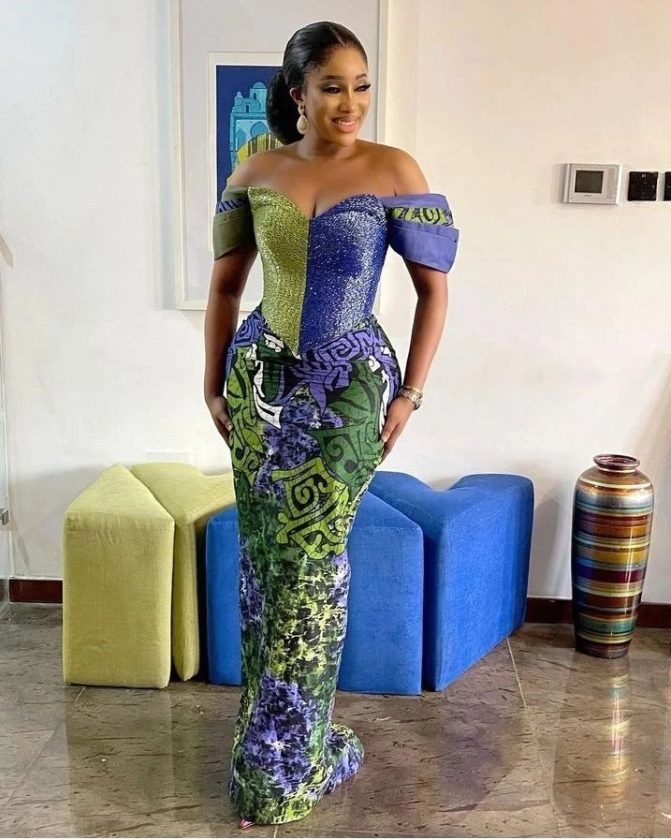 Gown Styles for Ankara