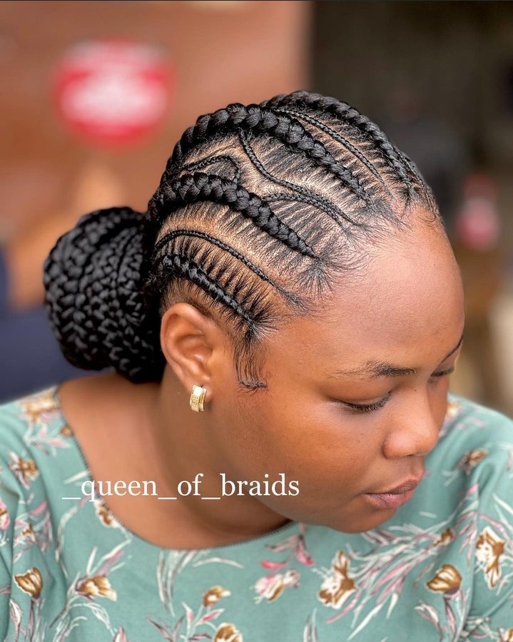 Latest Cornrow Styles To Make You Look Beautiful. - Ladeey